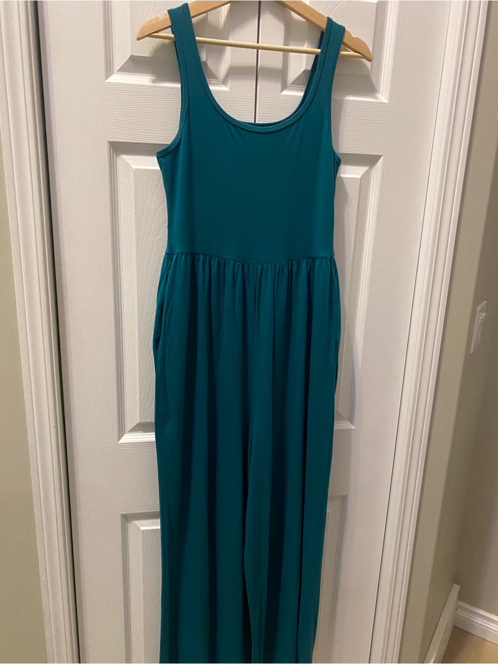 Smash + Tess Large Camille Wide Leg Romper Teal